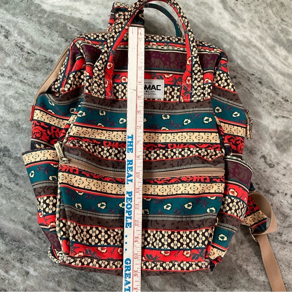 Kinmac Bohemian Backpack Purse with Laptop Compartment Bookbag Waterproof - Picture 4 of 10